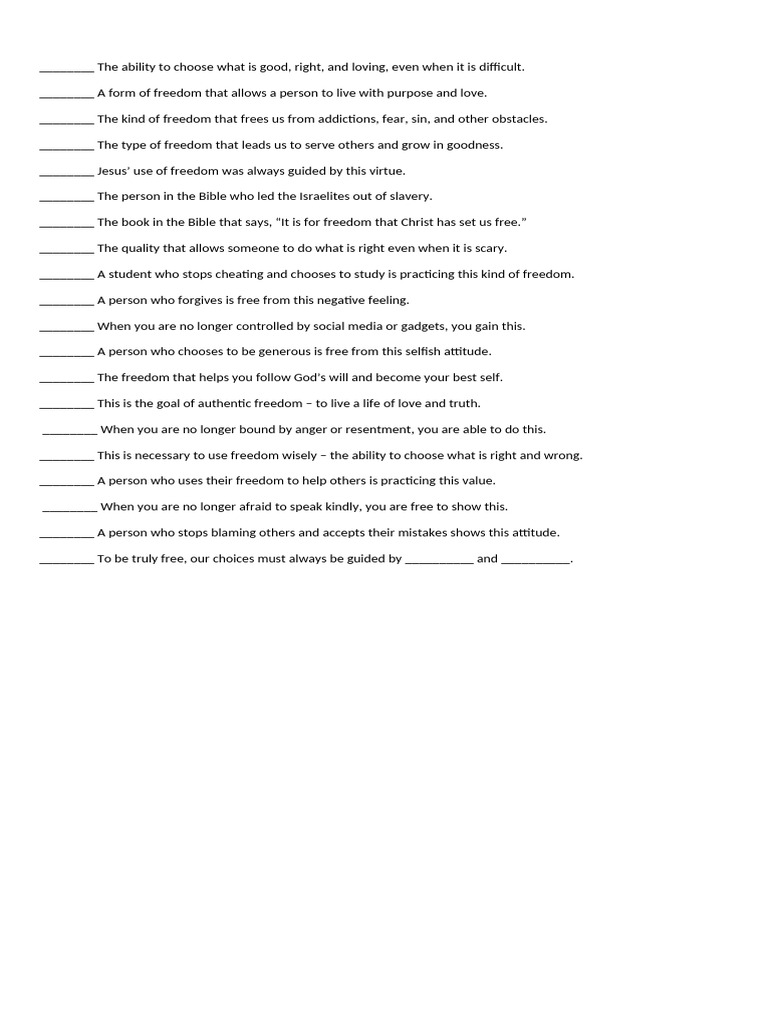 Understanding Authentic Freedom | PDF