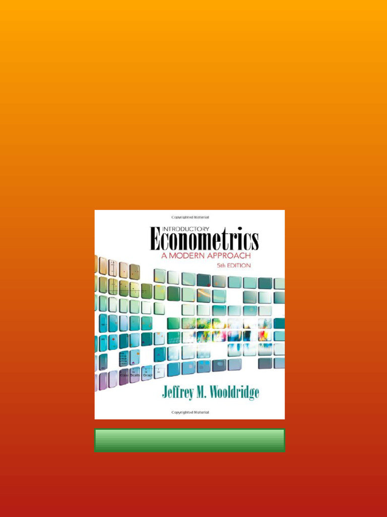 洋書 Introductory Econometrics 5th Edition Introduction to Econometrics: 9780199676828: Economics Books