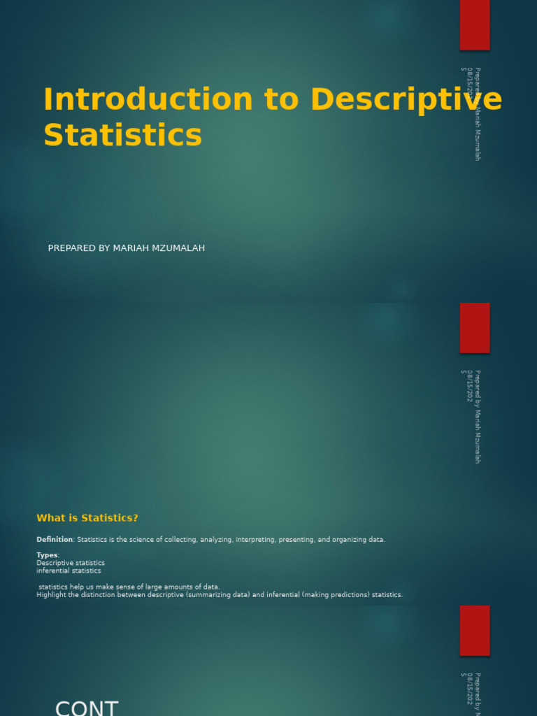 Understanding Descriptive Statistics | PDF | Descriptive Statistics ...