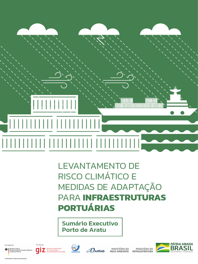 Risco Climático no Porto de Aratu | PDF | Avaliação de risco | Elevação ...