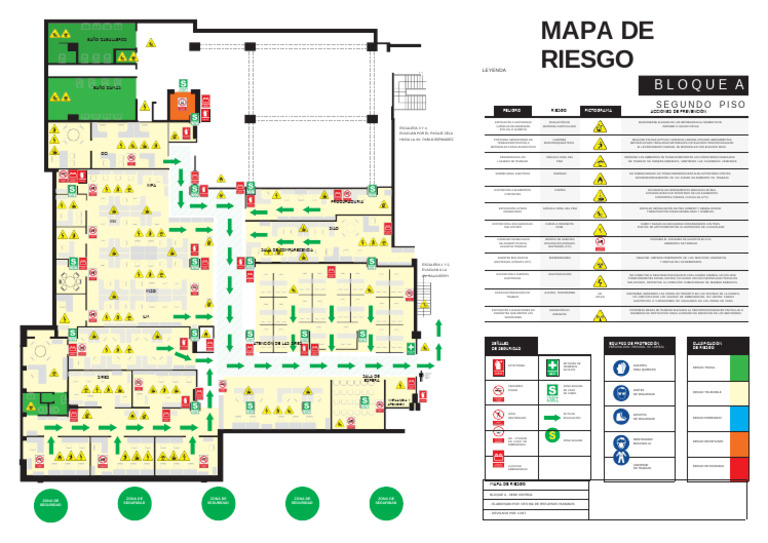 Mapa de Riesgos y Seguridad Laboral | PDF