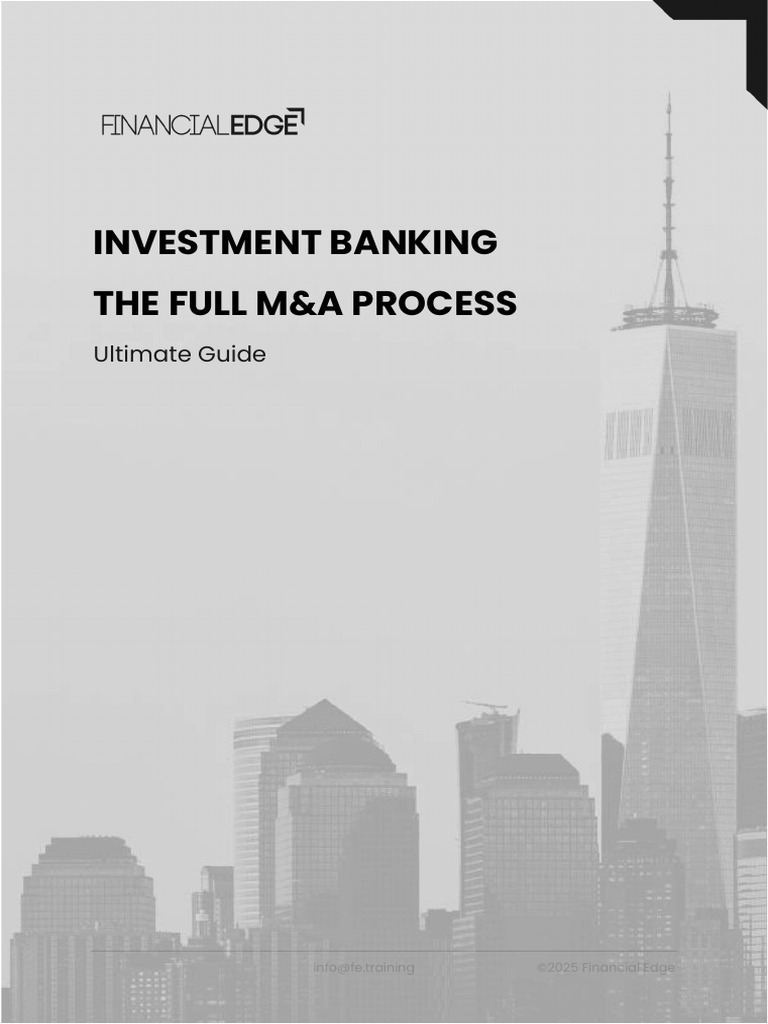 M&A Process in Investment Banking | PDF | Mergers And Acquisitions | Stocks