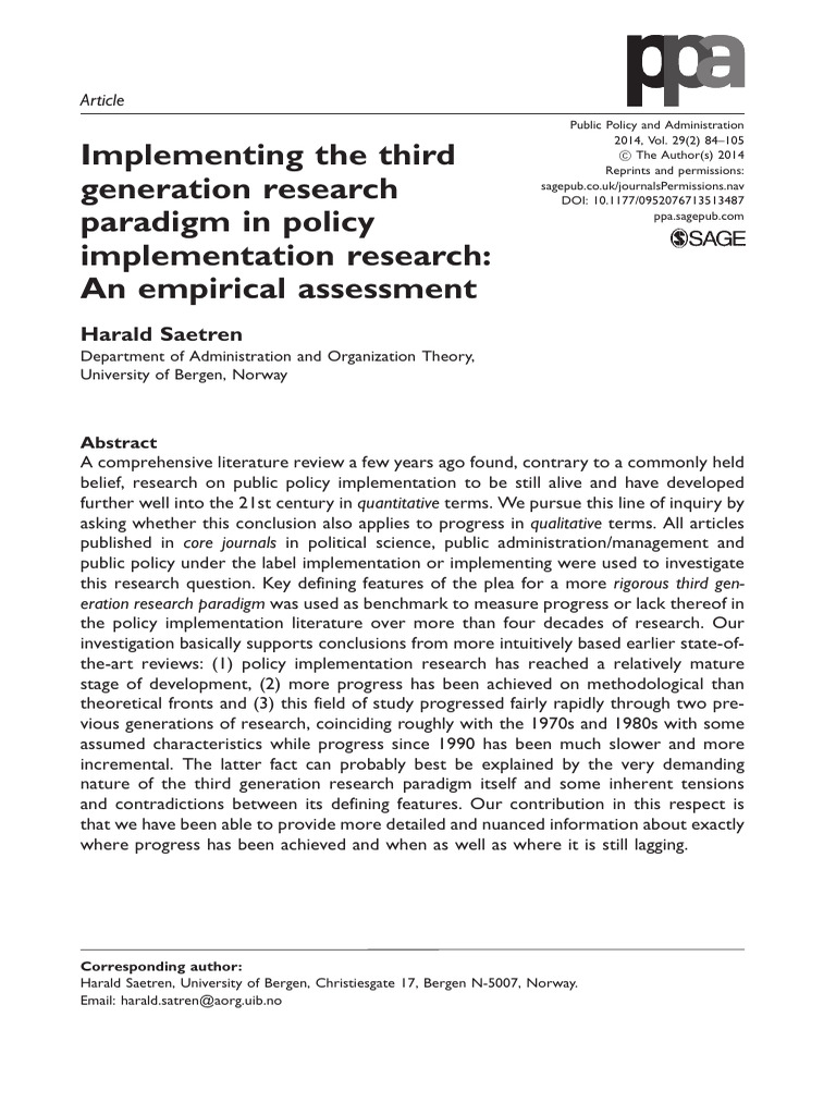 0952076713513487 | PDF | Case Study | Methodology