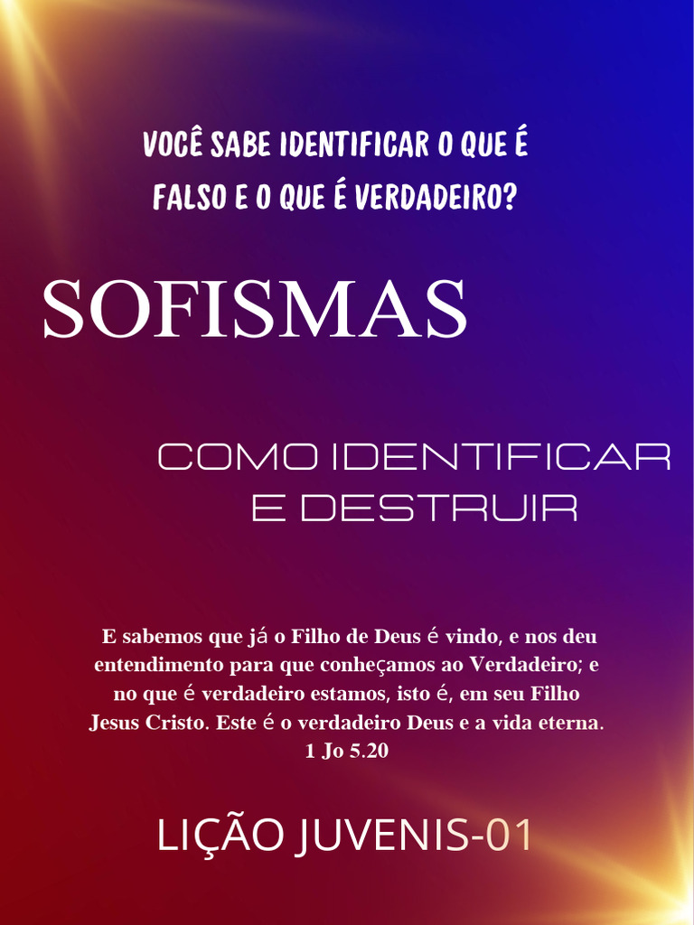Identificando e Combatendo Sofismas | PDF