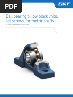Palier à Semelle Rexnord Link-Belt PU335 - Roulement à Billes Monté, 2 Trous De Fixation