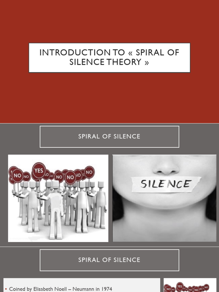 Spiral of Silence Theory Explained | PDF