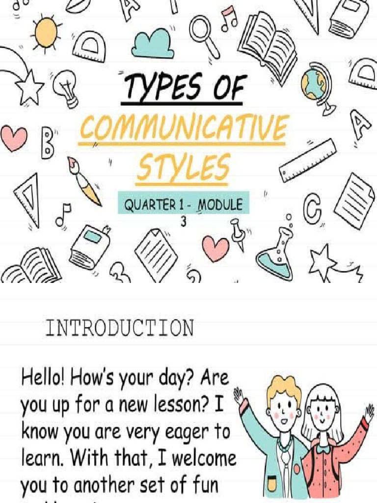 Communictaive Style 2 | PDF