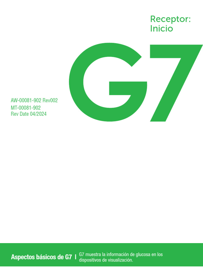 Guía de Configuración del Sensor G7 | PDF | Sensor | Informática