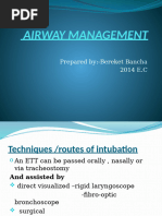 Adult Intubation and Extubation Checklist | PDF