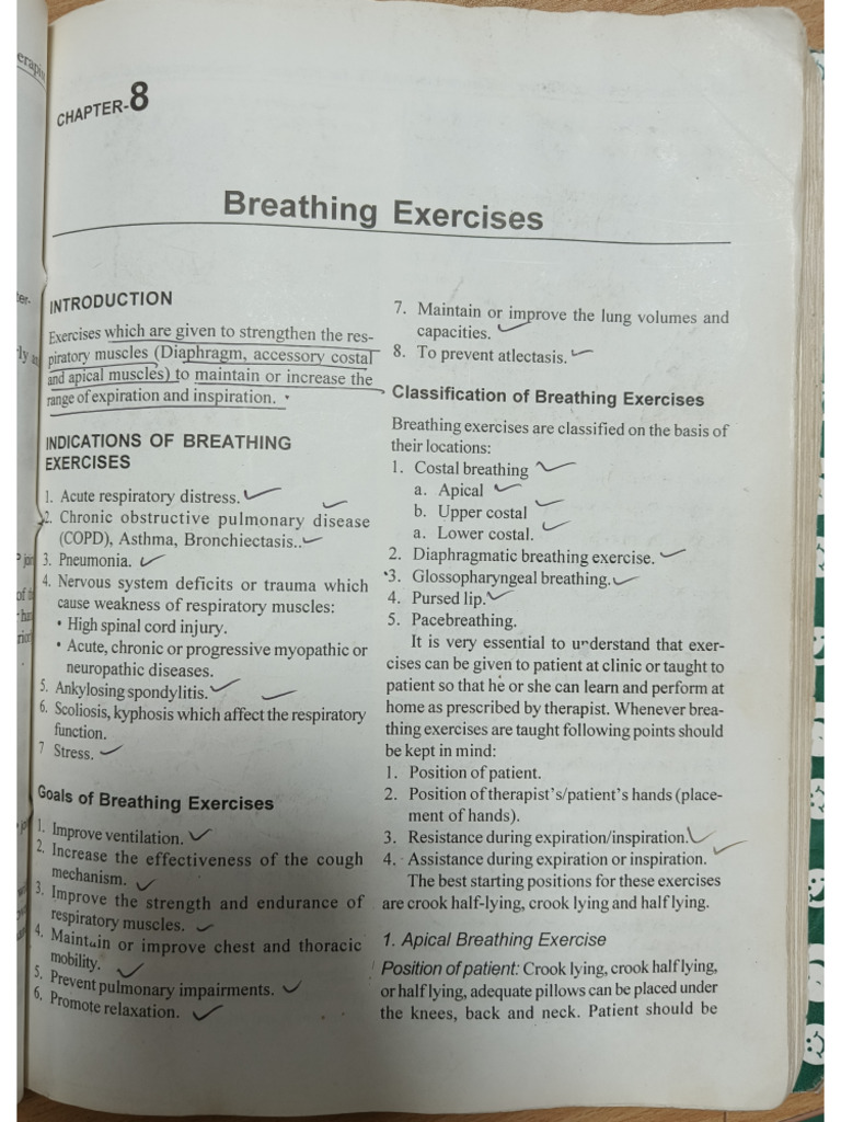Breathing Exercise | PDF