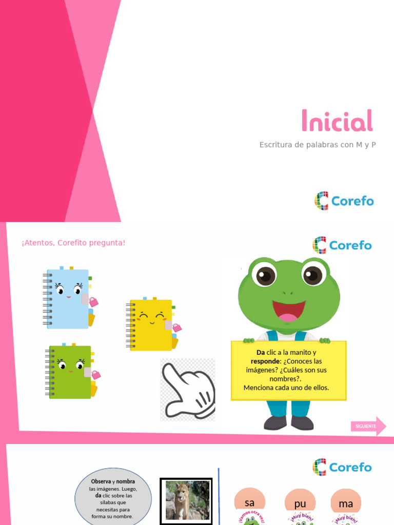 Palabras con M y P para Niños | PDF