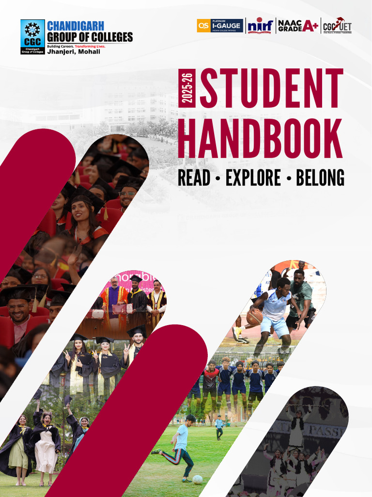 CGC Student Handbook Jhanjeri Placements Rate 8 | PDF | Academic Term ...