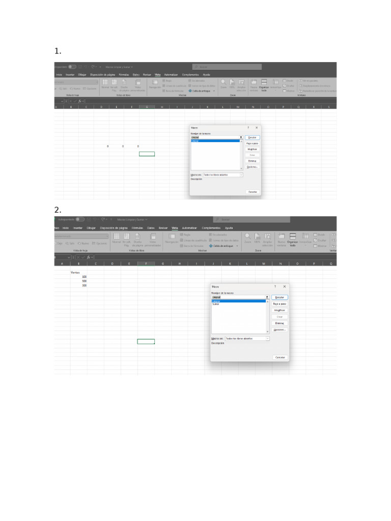 Practica Macros | PDF
