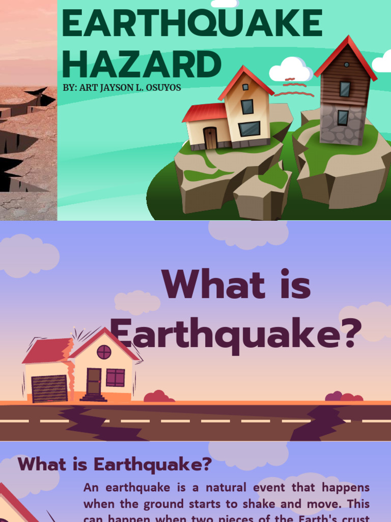 Understanding Earthquake Hazards | PDF | Earthquakes | Fault (Geology)