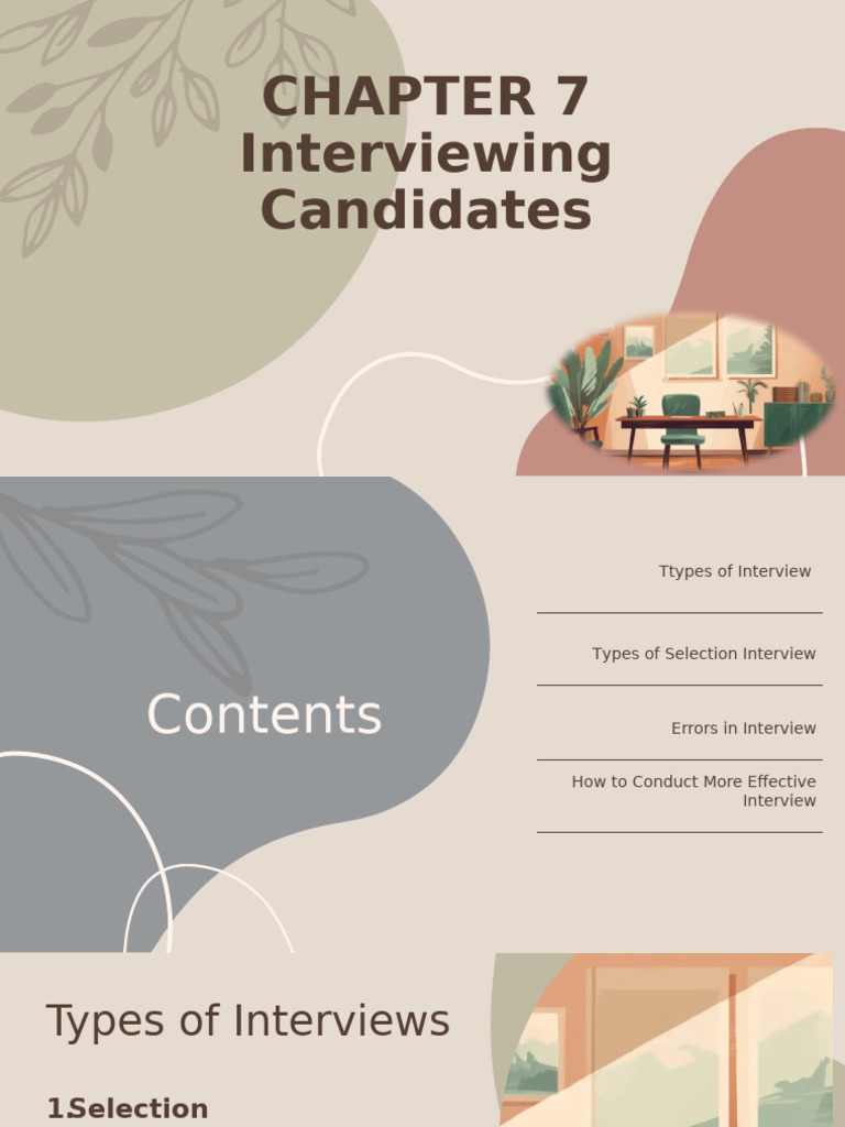 Effective Candidate Interviewing Guide | PDF