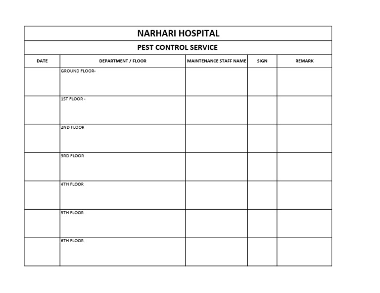 Pest Control | PDF