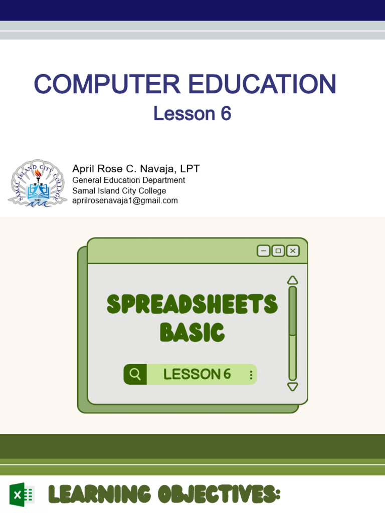 Essential Spreadsheet Skills for Education | PDF | Spreadsheet ...