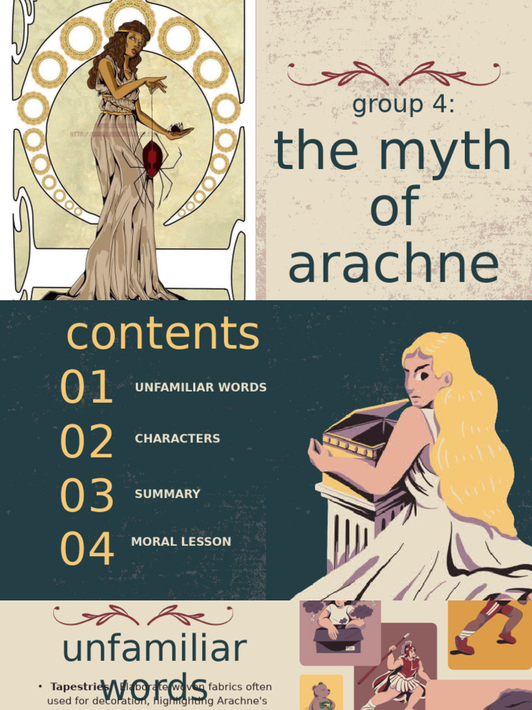 Allusions in Literature Education Presentation in Beige and Dark Green ...
