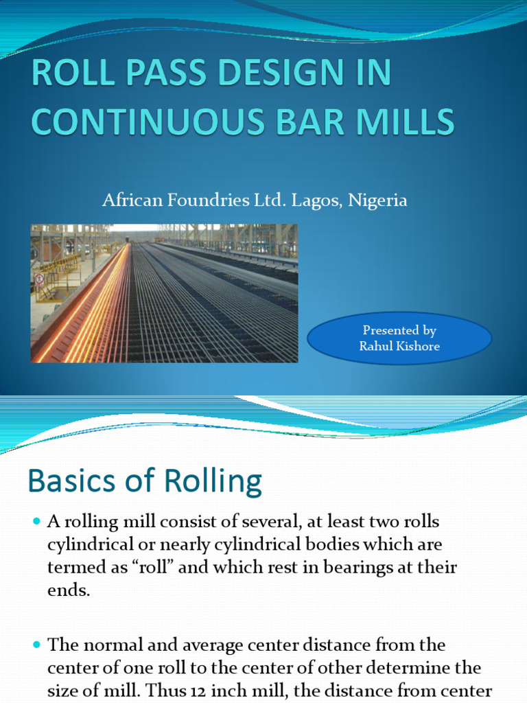 Rolling Mill Pass Design Basics | PDF | Area | Circle