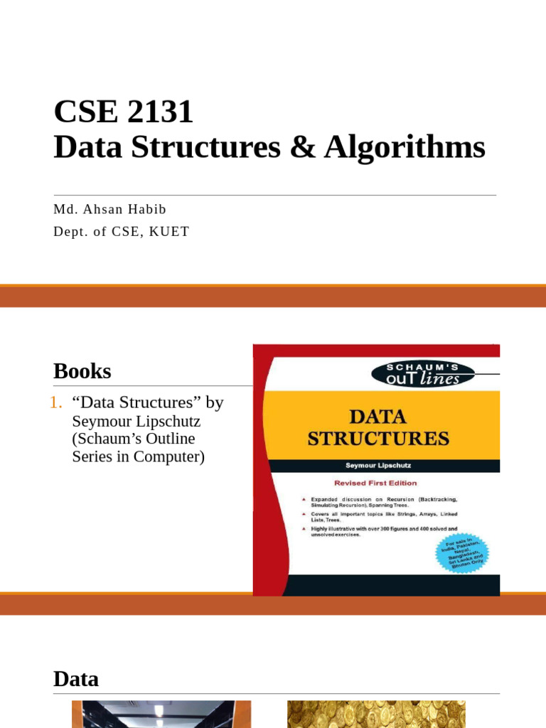 Data Structures & Algorithms Overview | PDF | Data | Computer Programming