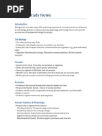 Class 9 Biology Comprehensive Notes | PDF
