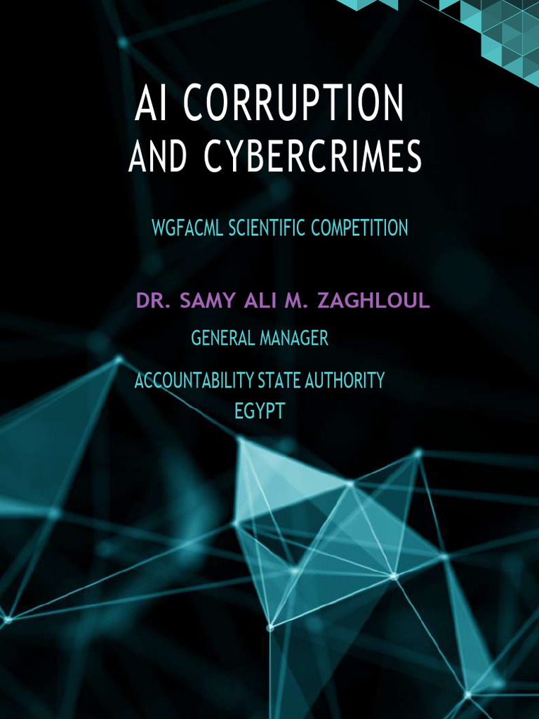 2.AI Corruption and Cybercrimes | PDF | Cybercrime | Computer Security