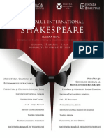 Program Festivalul Shakespeare 2012