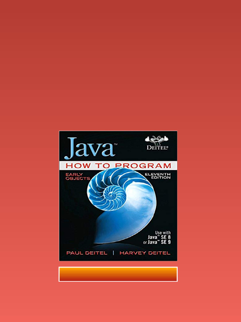 Solution Manual for Java How to Program, Early Objects (11th Edition ...