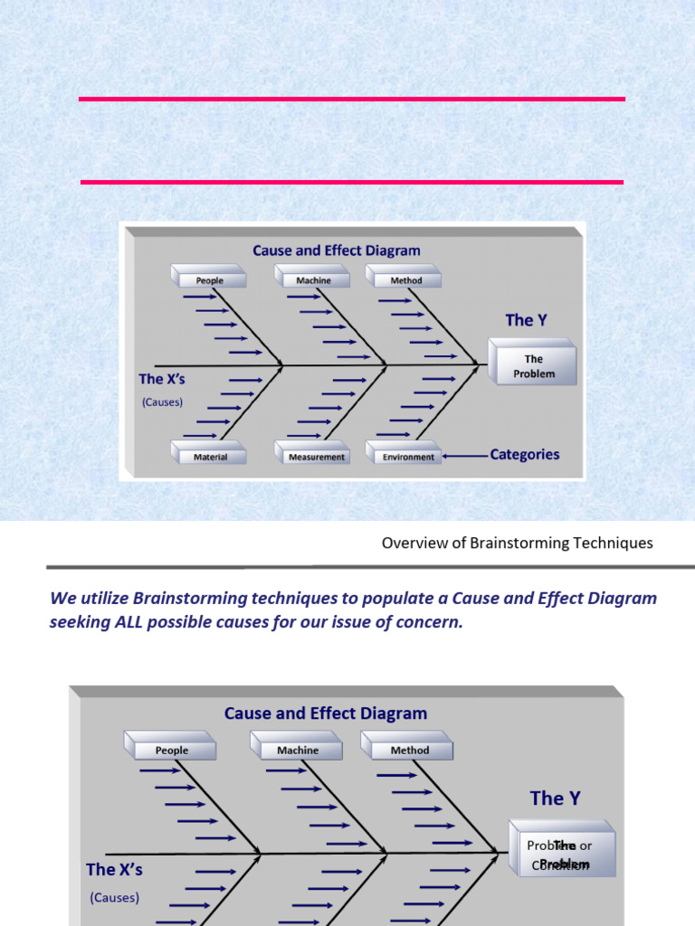 Fishbone Diagram Templates Guide | PDF | Causality