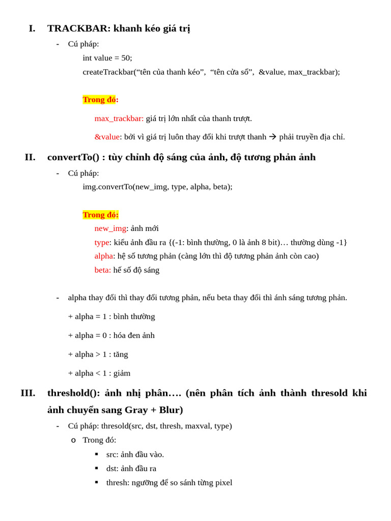 Track Bar | PDF