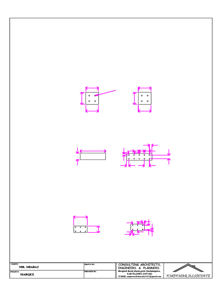 Plate Detal PDF Drawing | PDF
