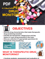 High-Risk Drug Therapy Monitoring List | PDF | Rtt | Health Care