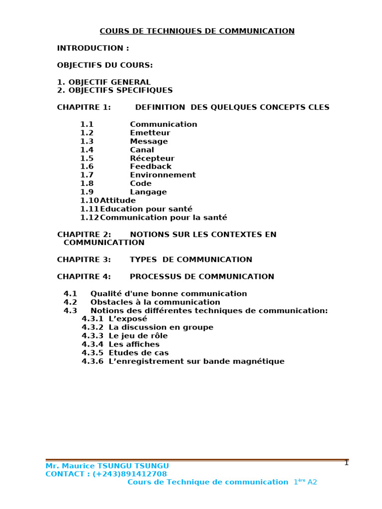 Vade Mecum de Communication Non Verbale | PDF | Communication non ...