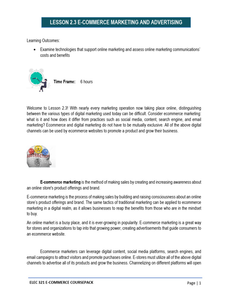 E-Commerce Marketing Strategies Explained | PDF | E Commerce | Online ...