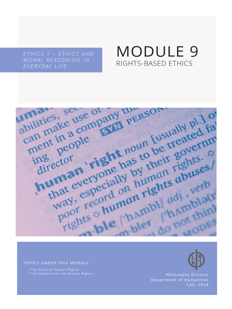 Understanding Human Rights Ethics | PDF | Human Rights | Rights