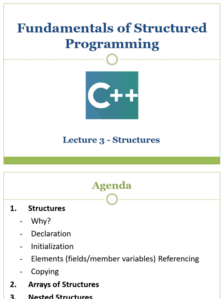 Understanding Structures in Programming | PDF | Namespace | Computer ...