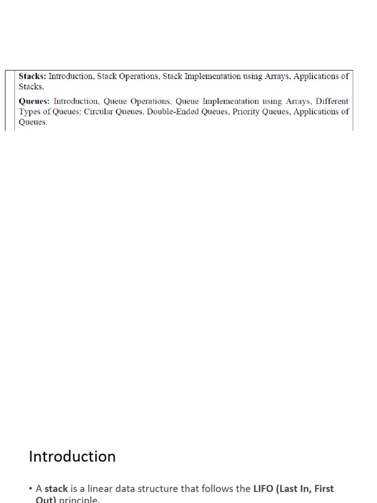 Data Structure - Module-2 Notes | PDF | Queue (Abstract Data Type ...