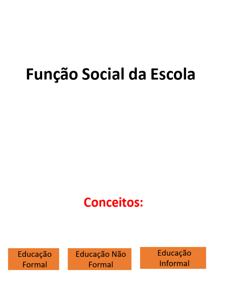 Função Social da Escola e Educação | PDF | Pedagogia | Louis Althusser