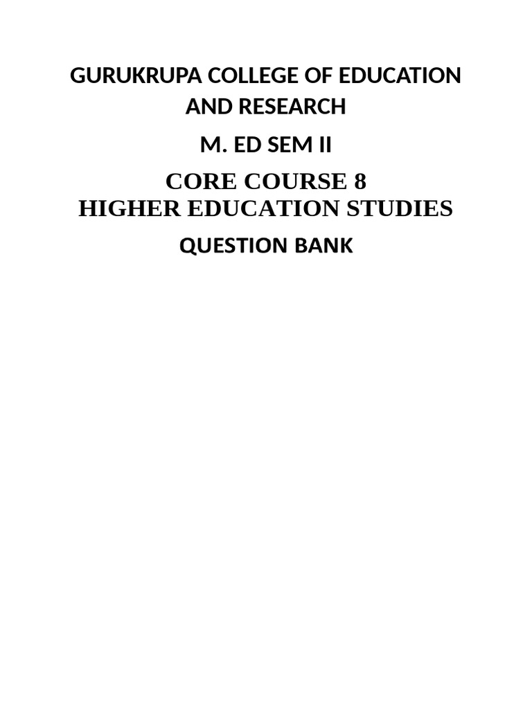 Higher Education Evolution in India | PDF | Evaluation | Pedagogy