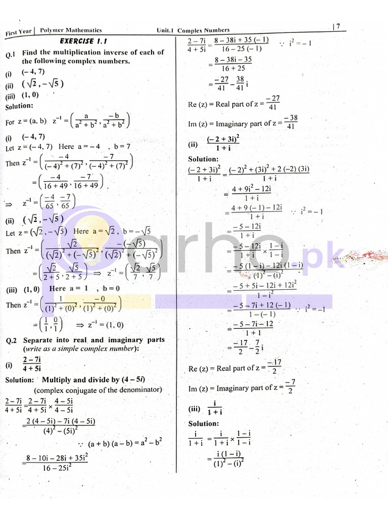 Class 11 Maths Exercise 1.1 | PDF