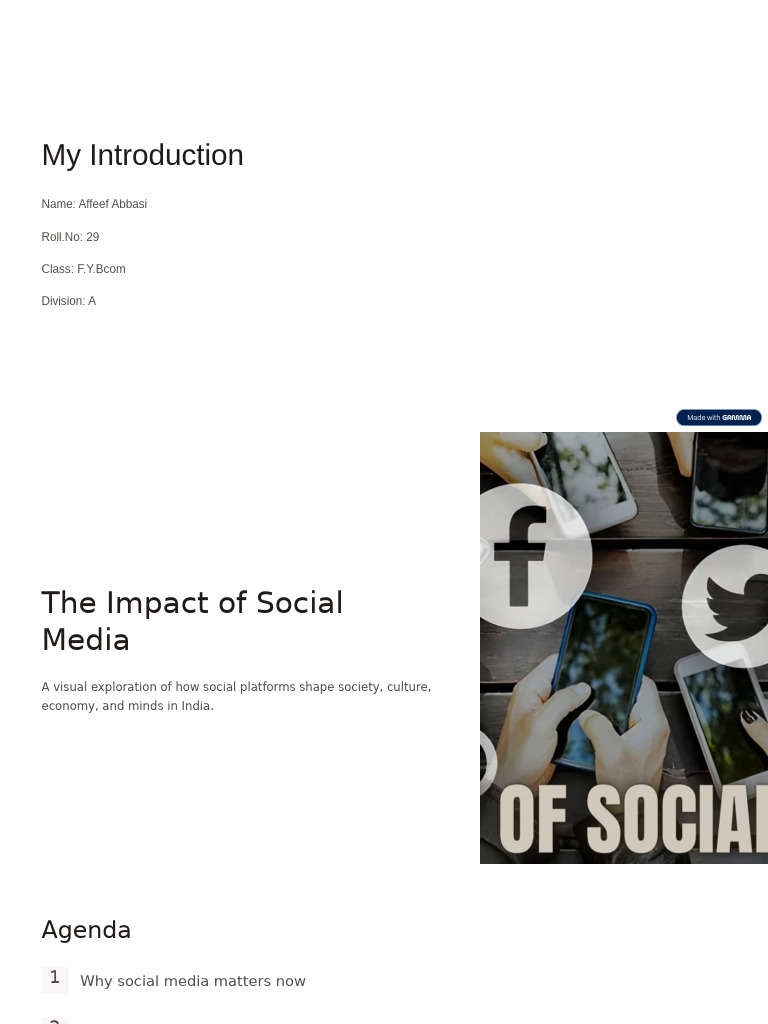 The Impact of Social Media | PDF | Human Communication | Social Psychology