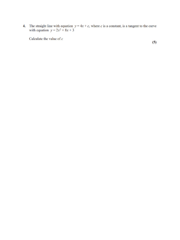 Topic Wise - P1 Chapter 2 Quadratics | PDF