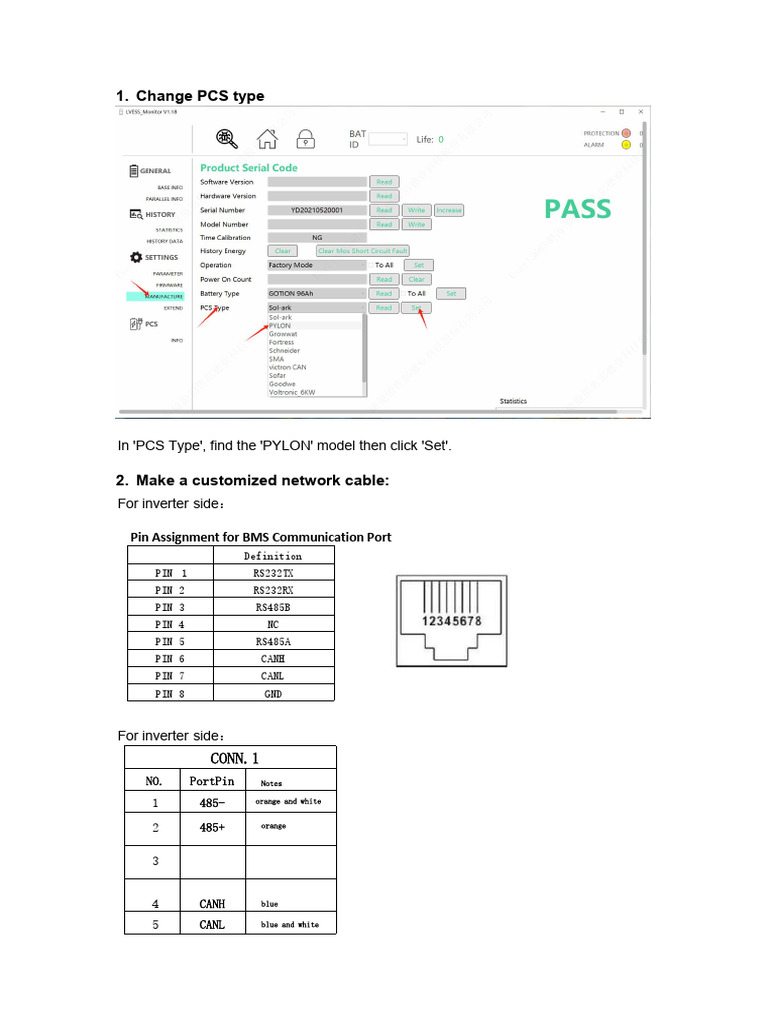 Method of Matching Voltronic Inverters | PDF