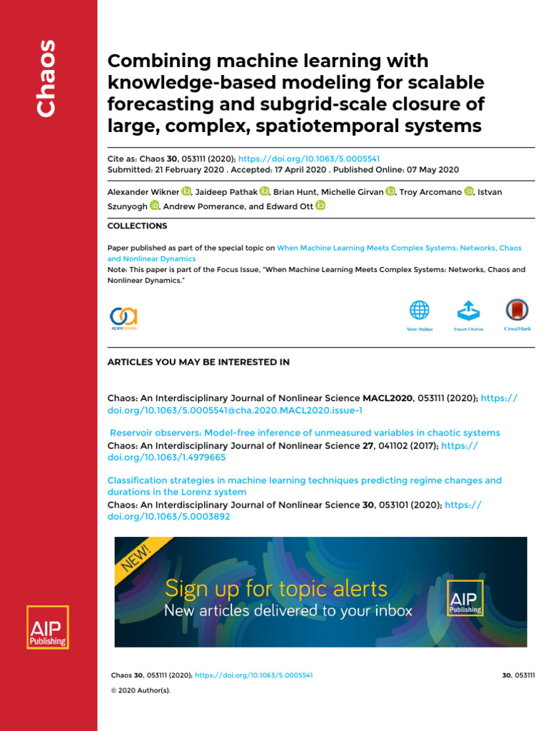 Combining Machine Learning With Knowledge-Based Modeling For Scalable ...