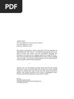 AO3 Formatting Guide for Google Docs | PDF | Typefaces | Paragraph