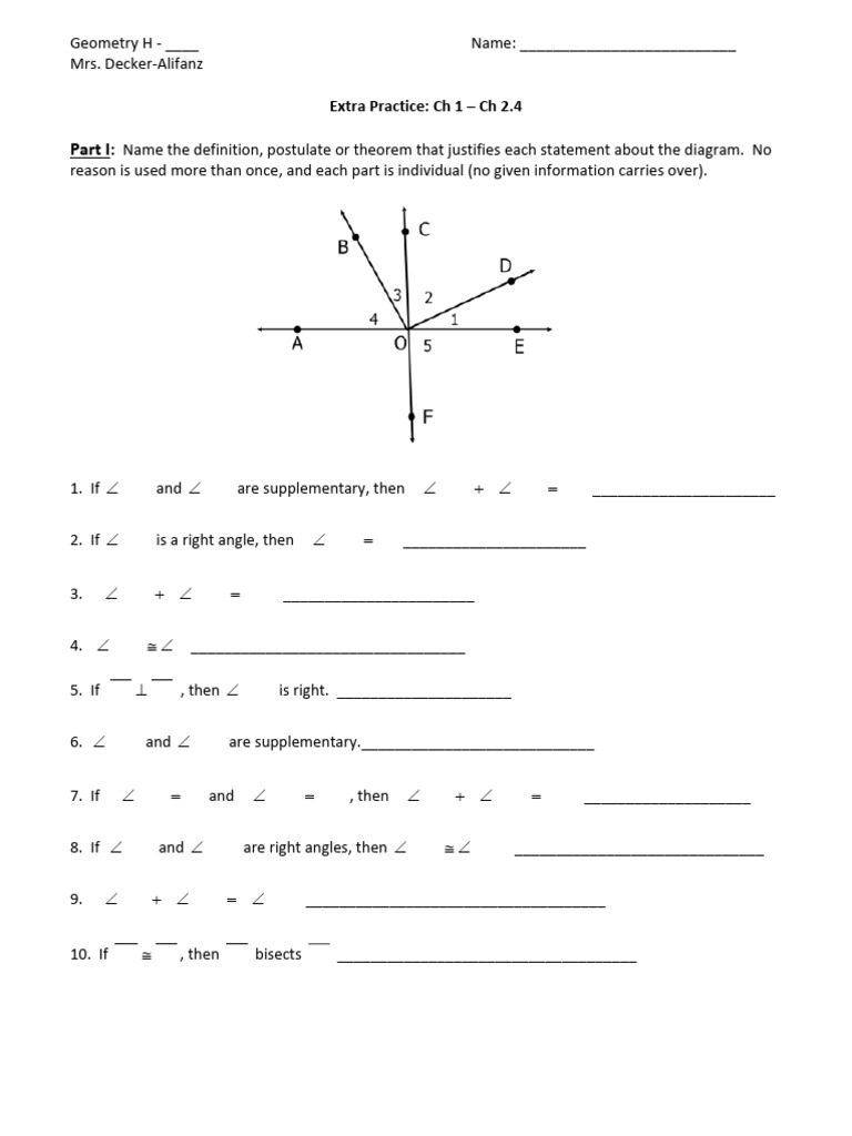 Lesson+6+ +Extra+Practice+Ch+1 2.4 | PDF
