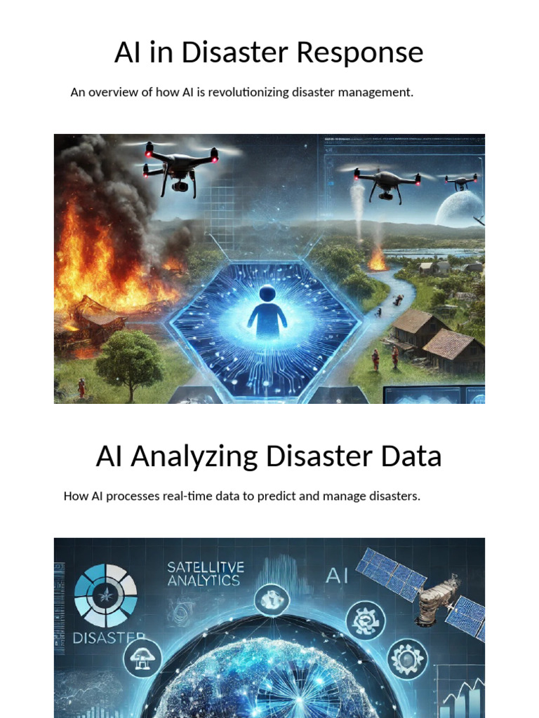 Ai Revolutionizing Disaster Management Pdf