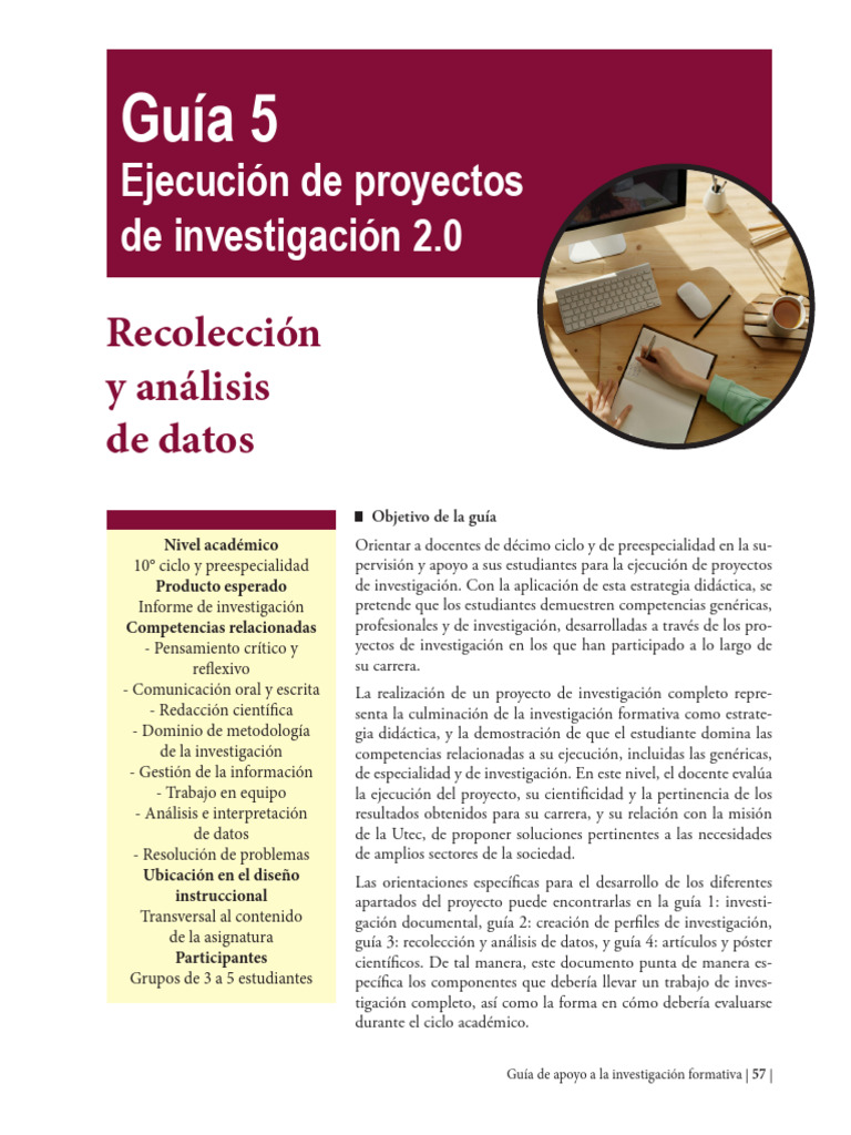 Guía para Proyectos de Investigación 2.0 | PDF | Teoría | Datos