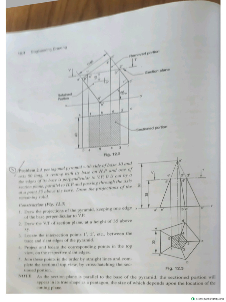 Engineering Graphics Unit-4 | PDF