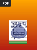 Water Resources Systems Analysis 1566706424 | PDF | Water
